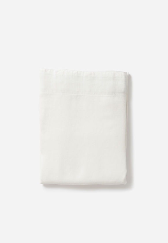 Wide Washed Linen Curtain