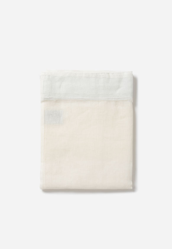 Wide Linen Voile Curtain