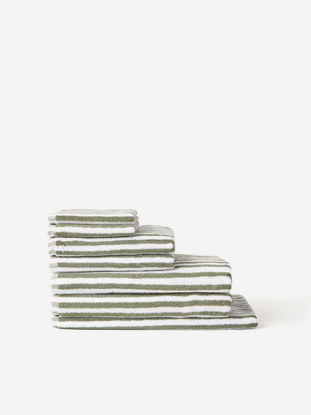 Wide Stripe Cotton Towel Bundle