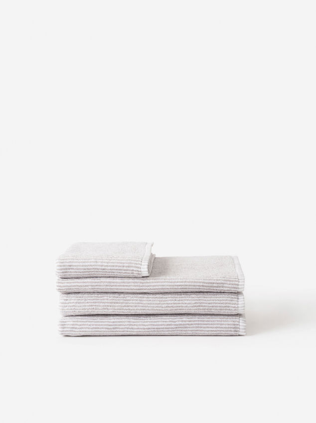Stripe Cotton Bath Towel Range