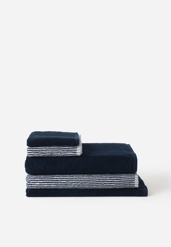 Stripe Cotton Bath Towel Range
