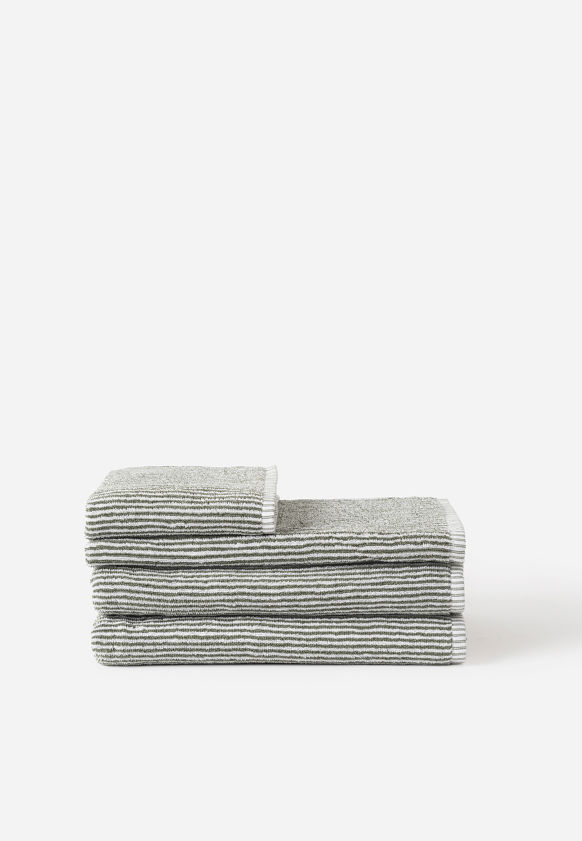 Stripe Cotton Bath Towel Range