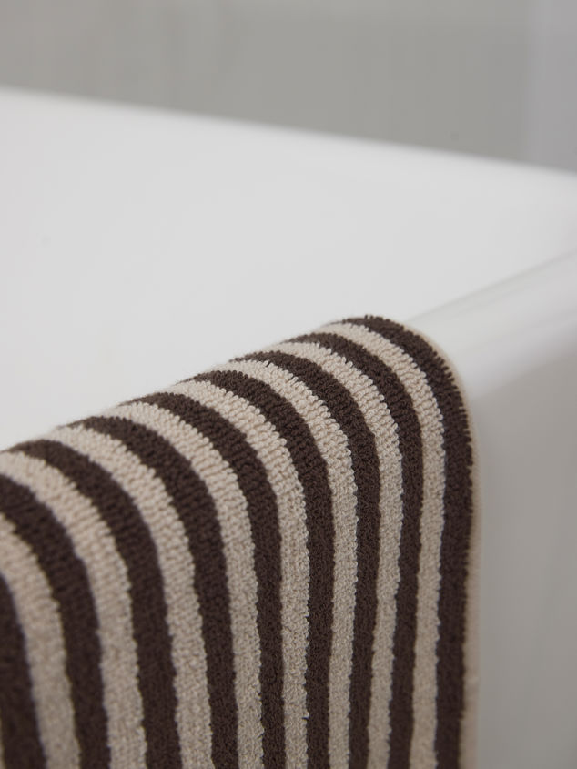 Wide Stripe Cotton Towel Range
