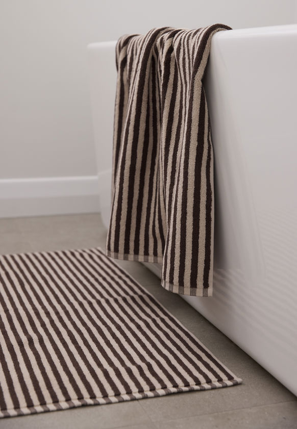 Wide Stripe Cotton Towel Range