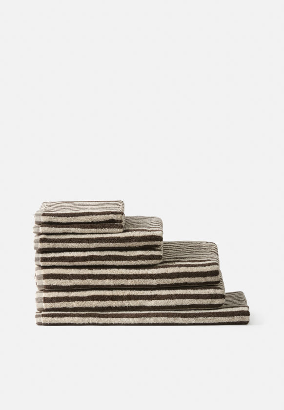 Wide Stripe Cotton Towel Bundle