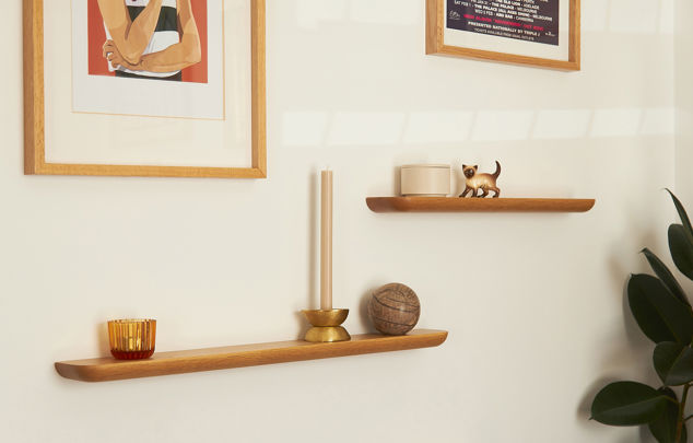 Radial Floating Shelf