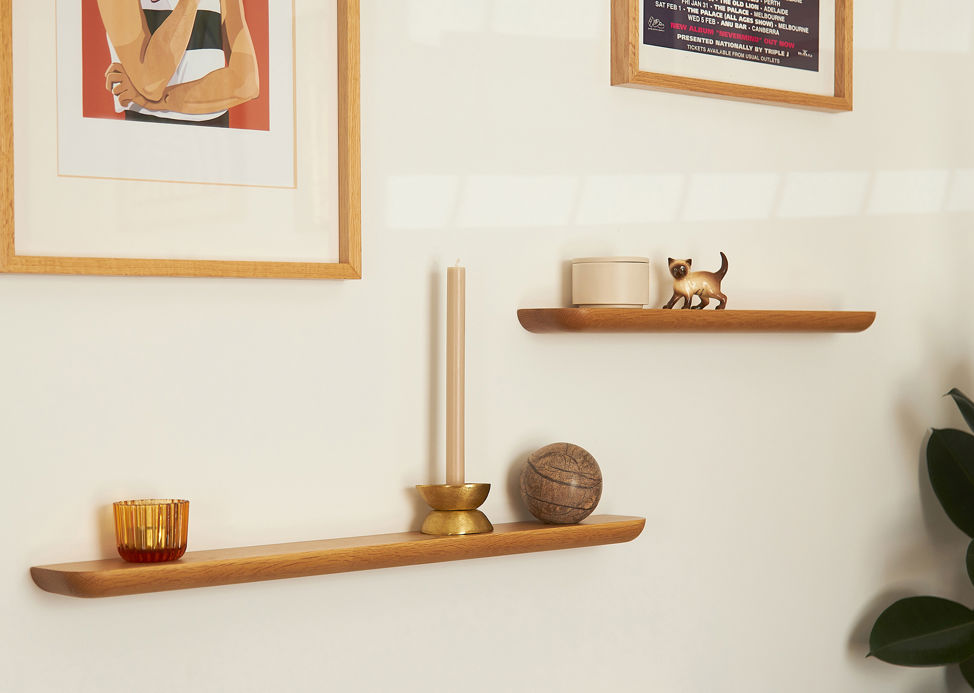 Radial Floating Shelf