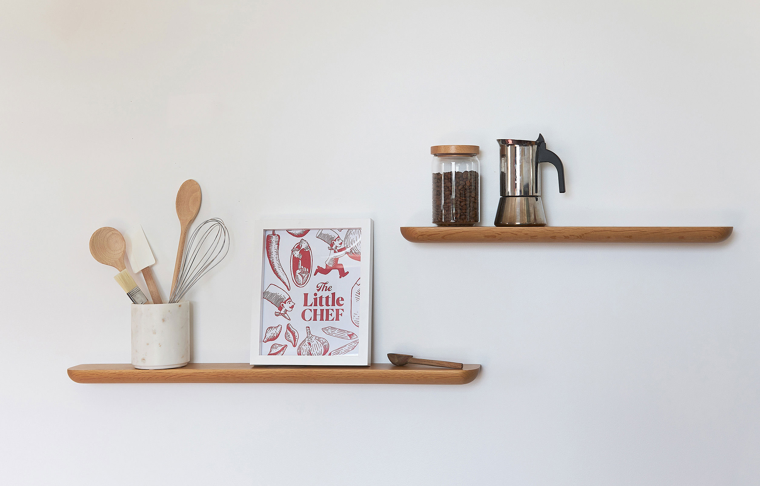 Radial Floating Shelf