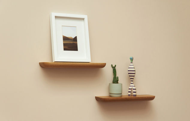 Radial Floating Shelf