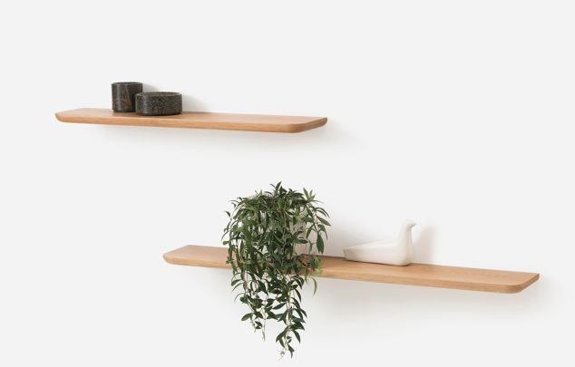 Radial Floating Shelf