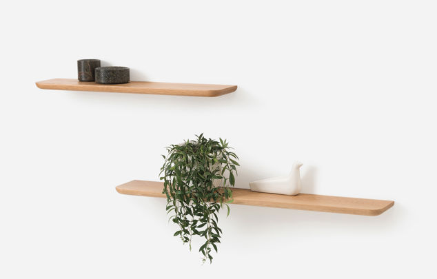 Radial Floating Shelf