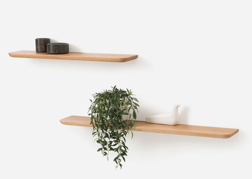 Radial Floating Shelf