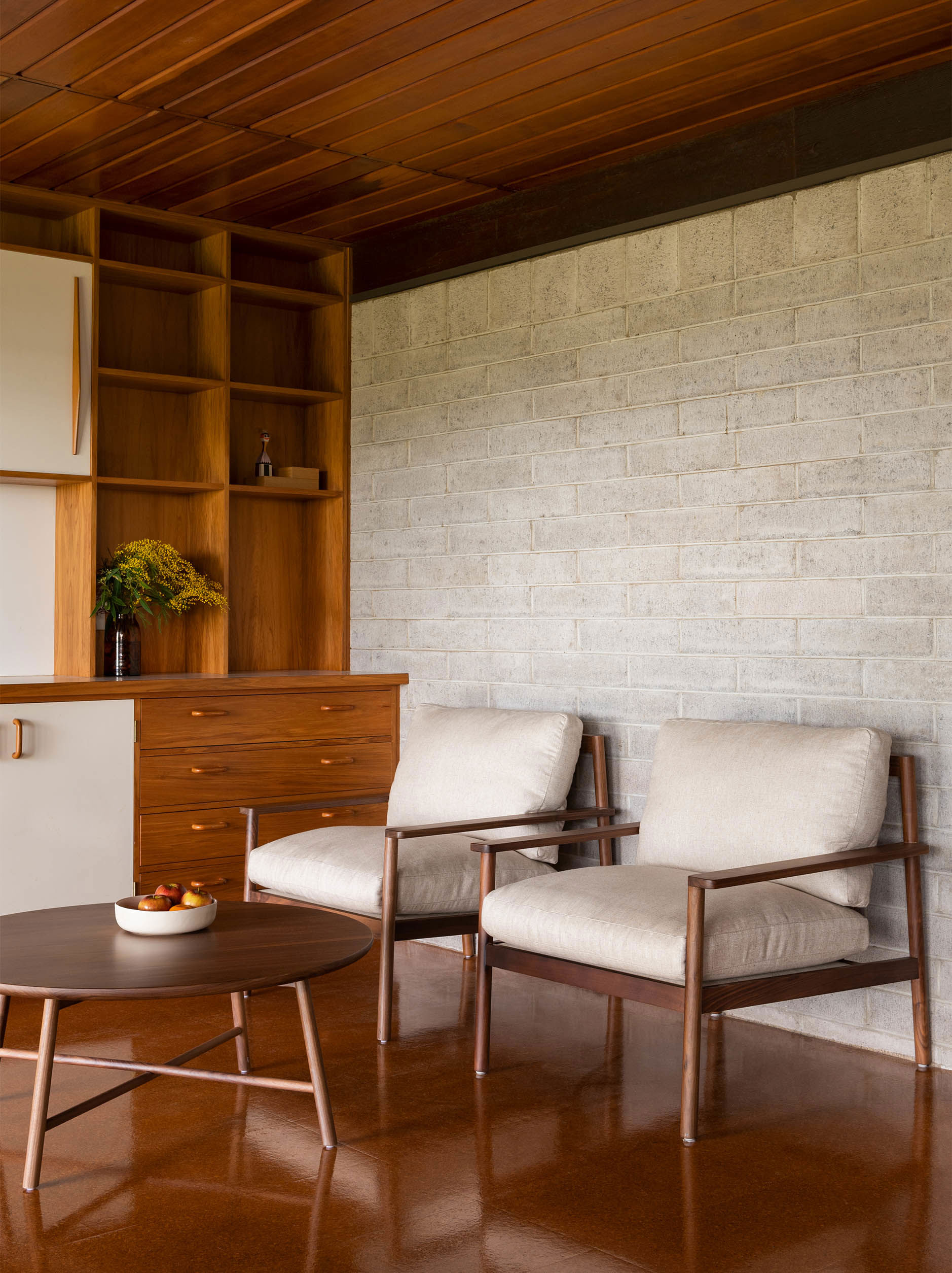 Radial Round Coffee Table