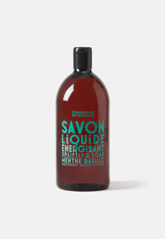 Liquid Marseille Soap Refill Mint Basil 1L