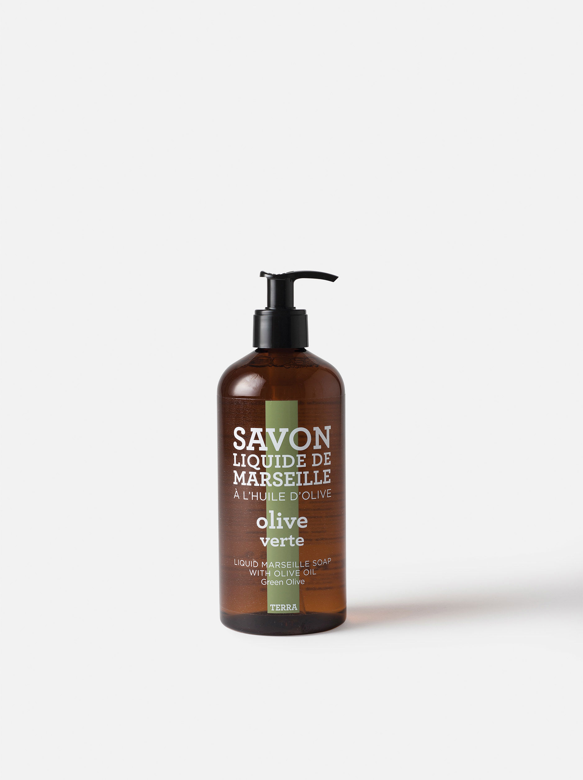 Terra Liquid Marseille Soap Green Olive 500ml