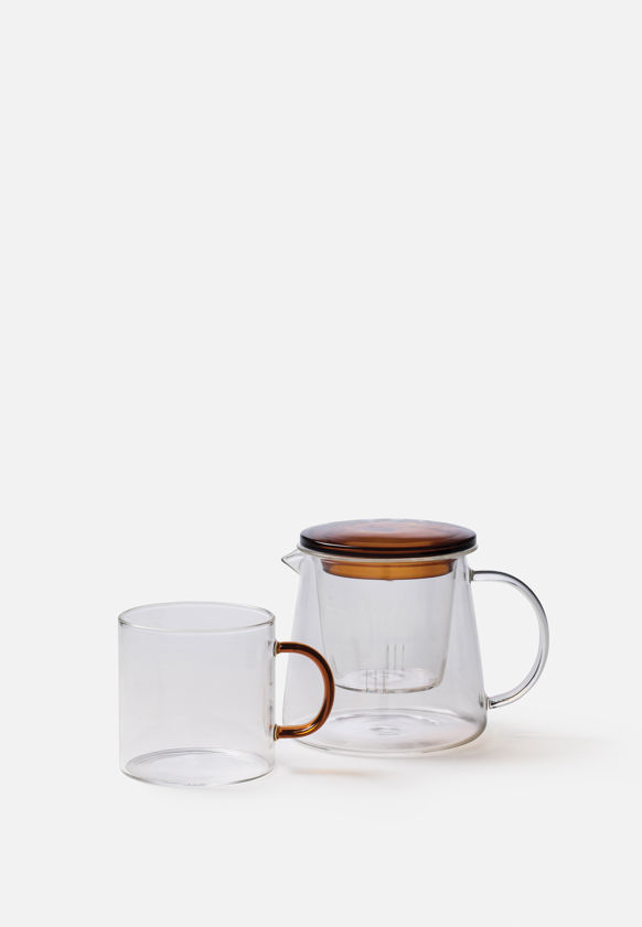 Mug w/ Coloured Handle Set/4