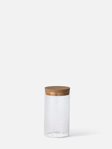 Canister w/ Cork Lid