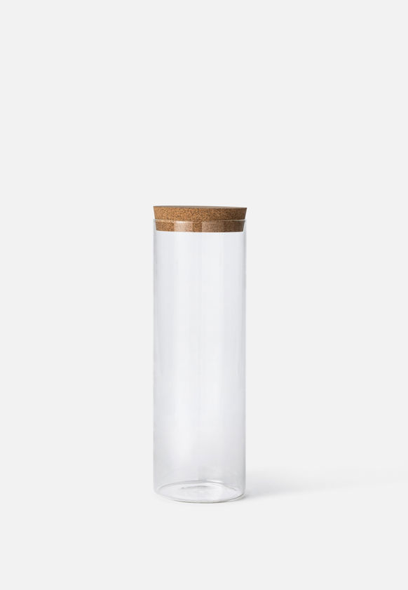 Canister w/ Cork Lid