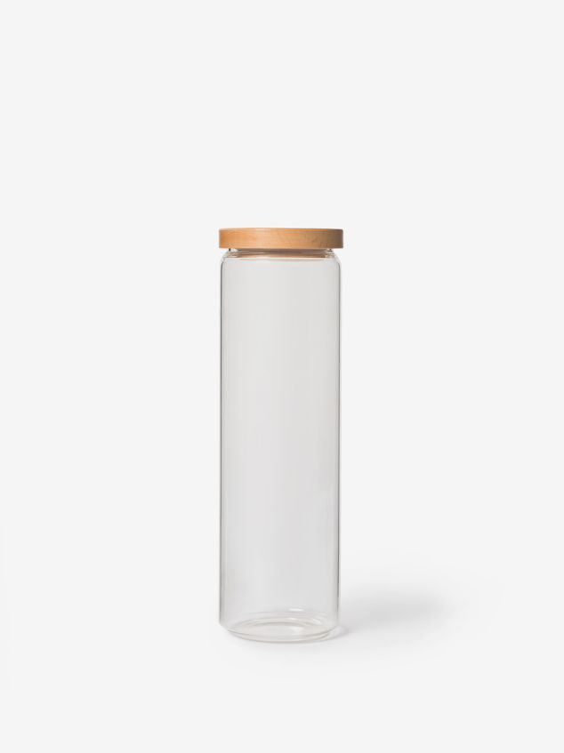 Storage Jar w/ Wooden Lid