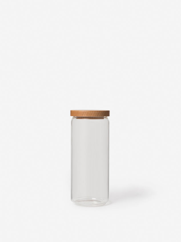 Storage Jar w/ Wooden Lid
