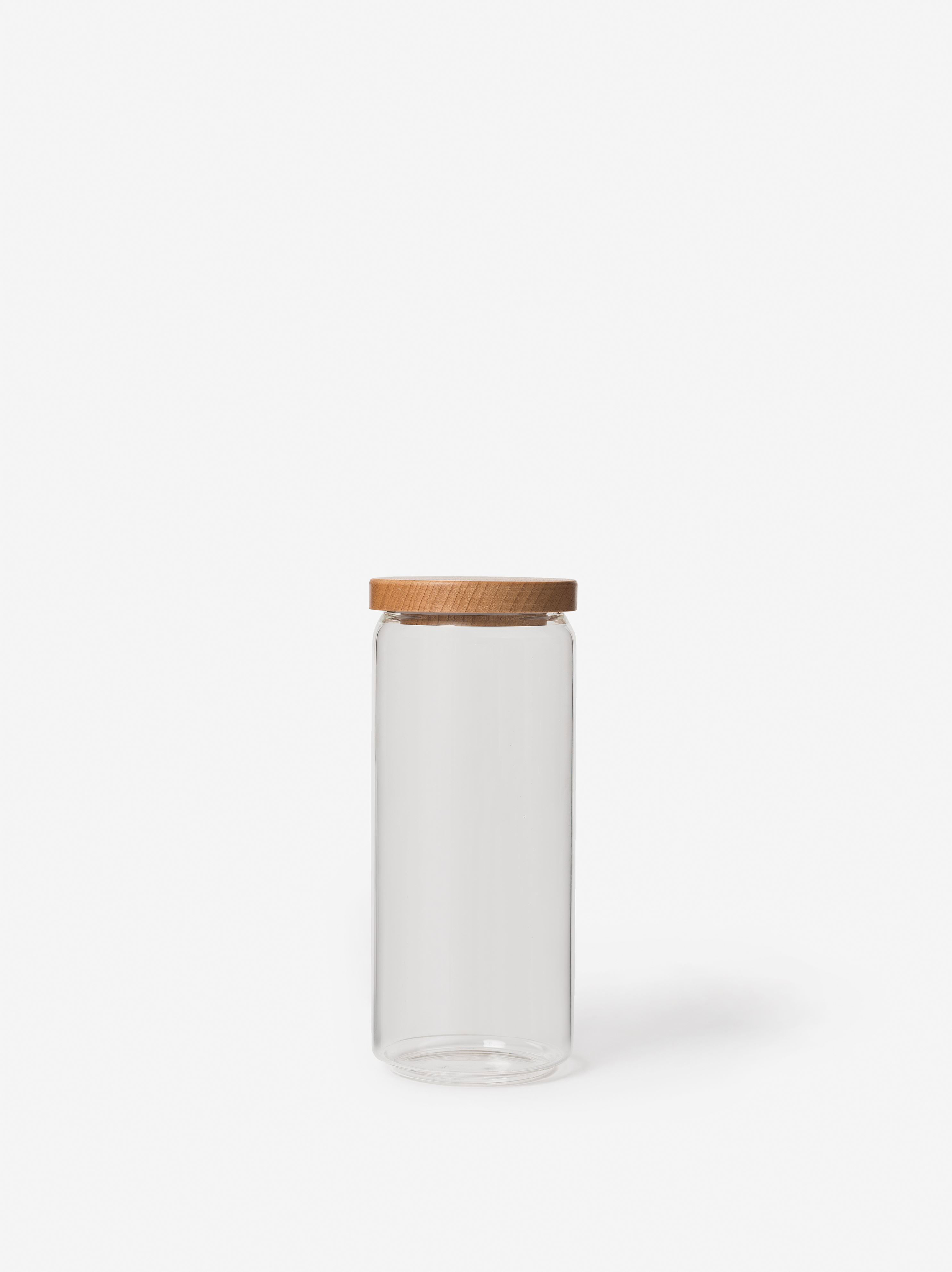 Storage Jar w/ Wooden Lid