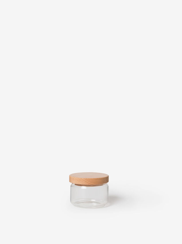 Storage Jar w/ Wooden Lid