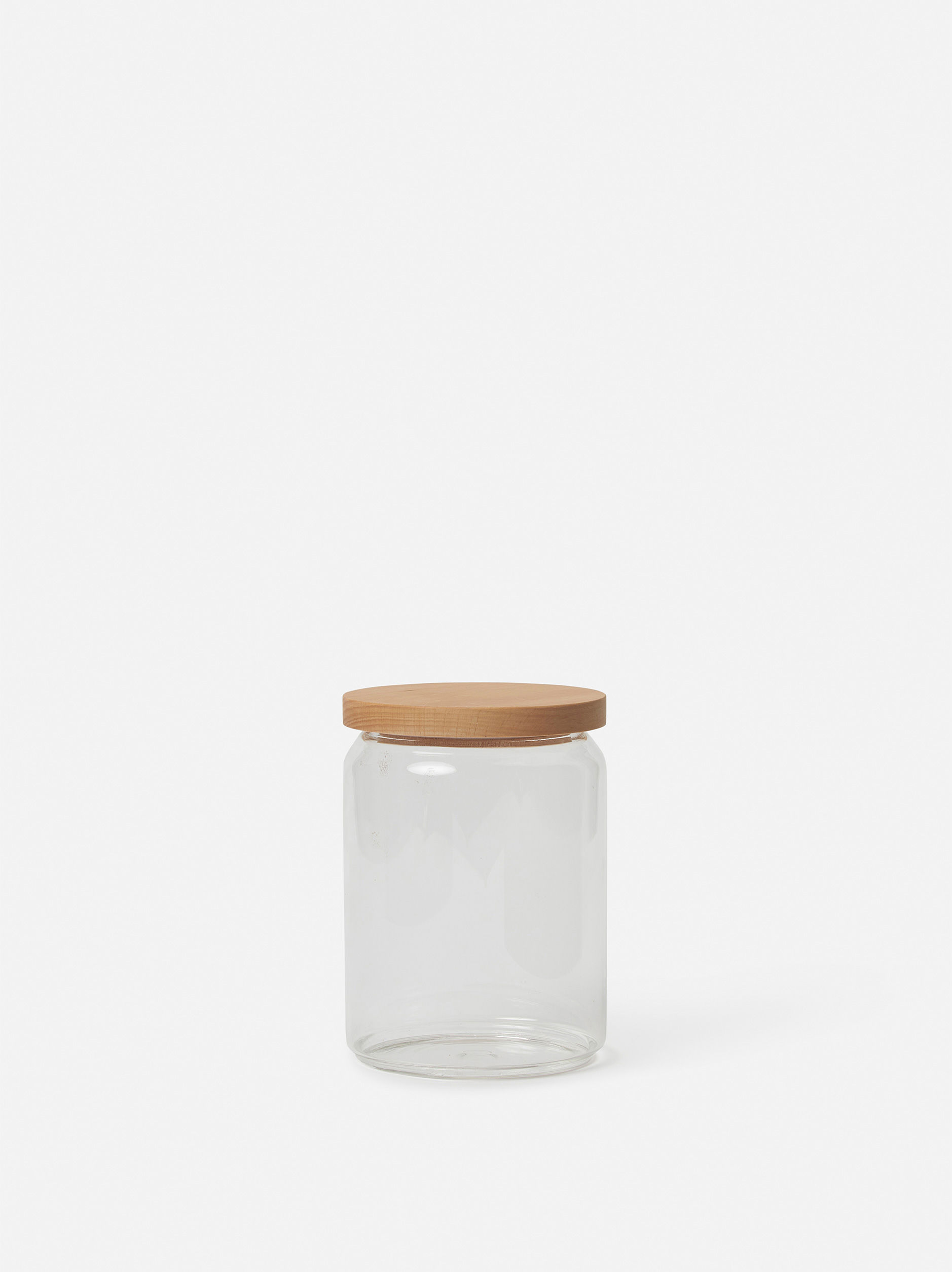 Storage Jar w/ Wooden Lid