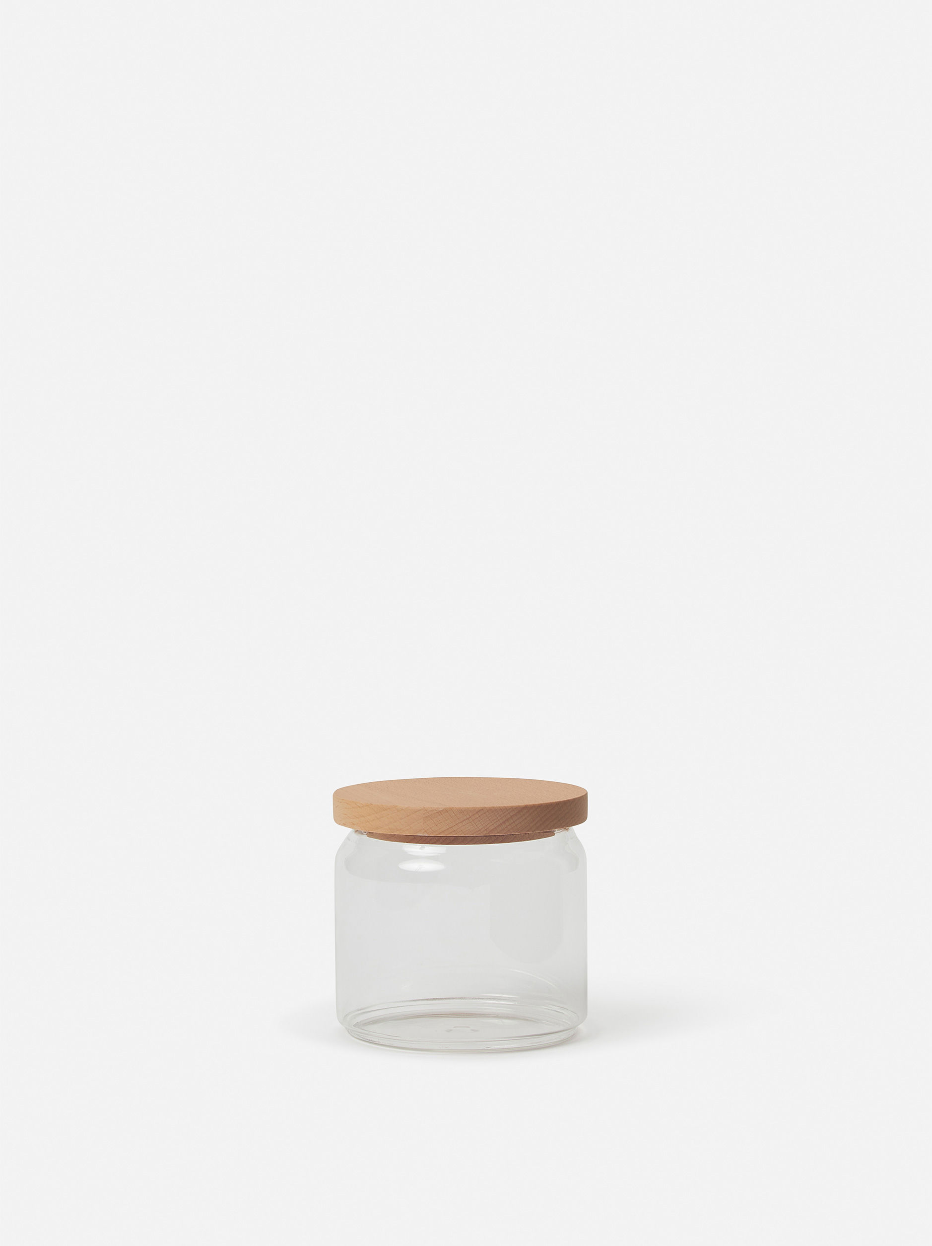 Storage Jar w/ Wooden Lid