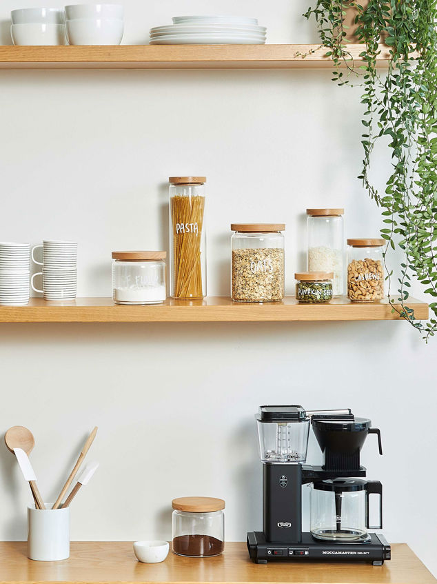 Storage Jar w/ Wooden Lid