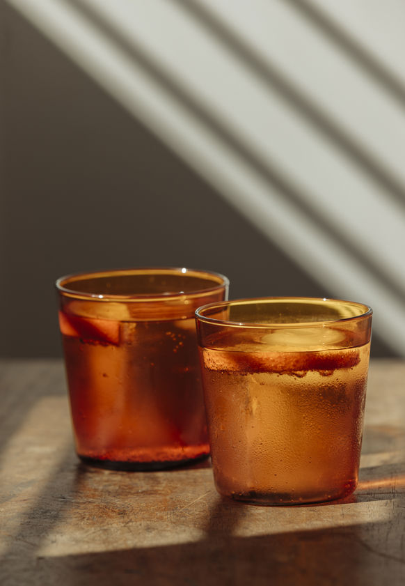 Glass Tumbler Set/4