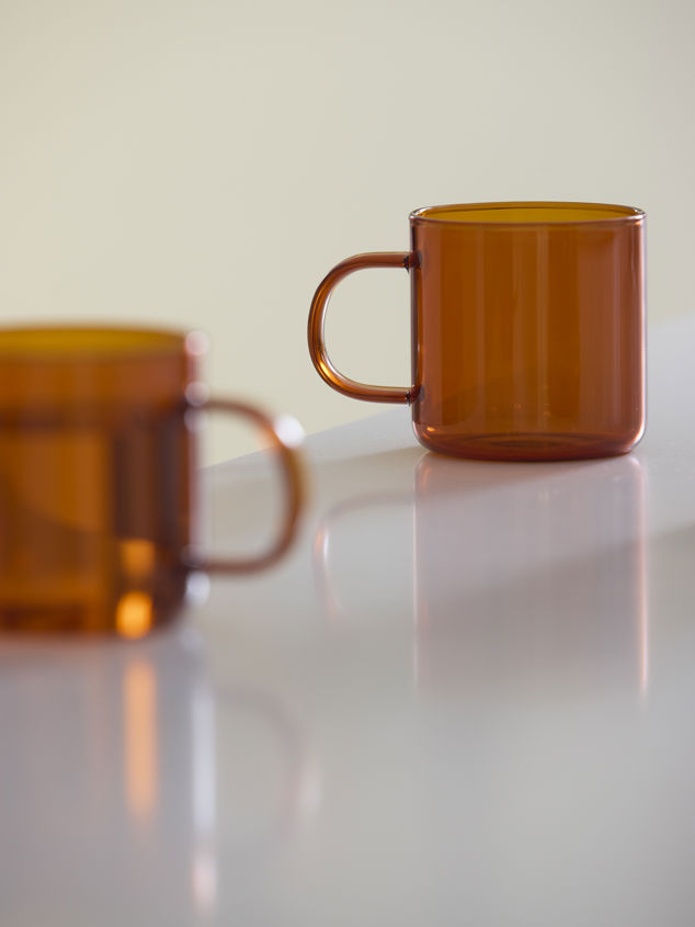 Glass Mug Set/4