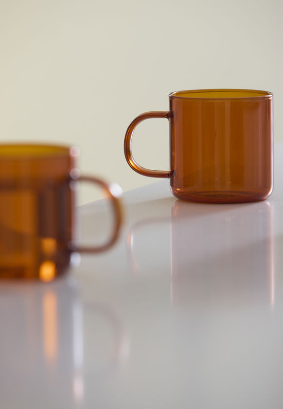 Glass Mug Set/4