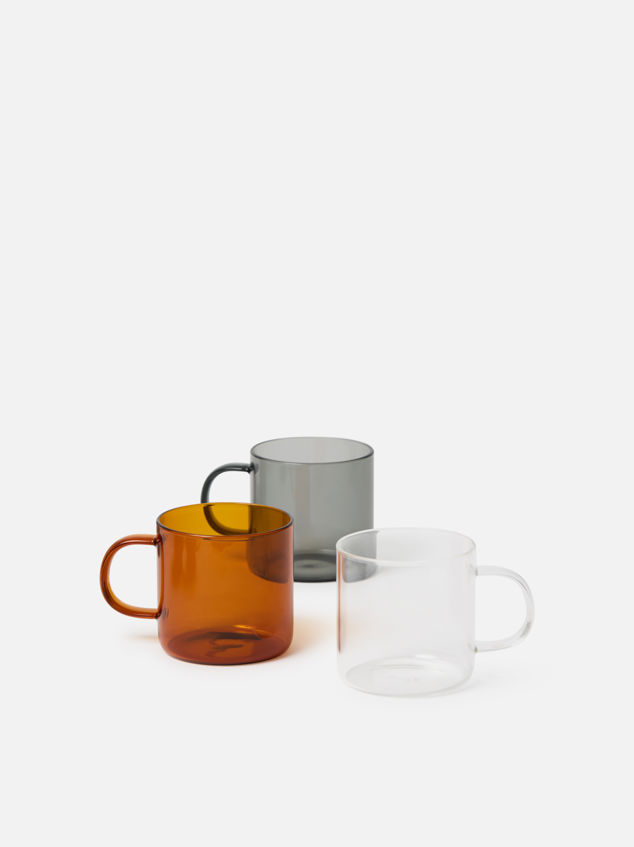 Glass Mug Set/4