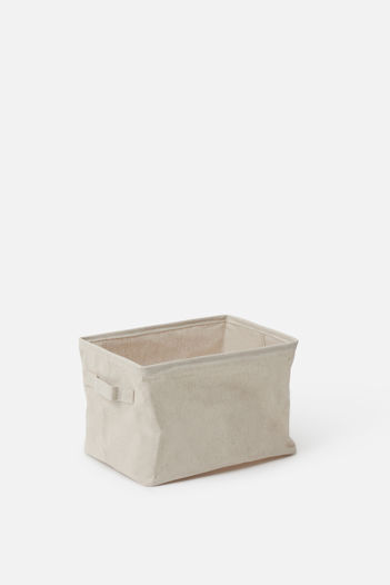 Collapsible Canvas Storage Basket