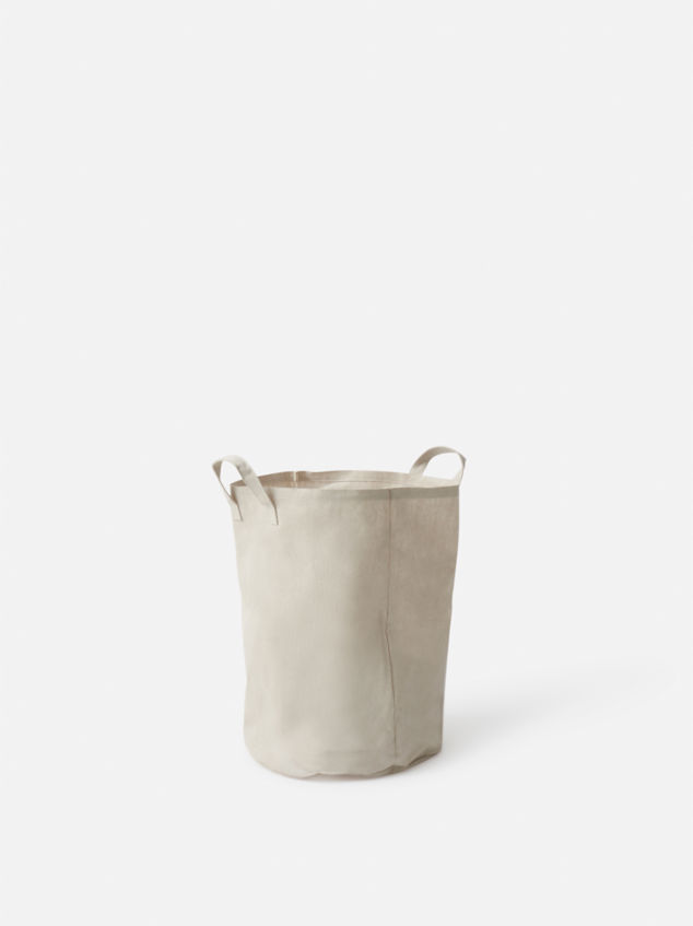 Collapsible Canvas Round Storage Bag