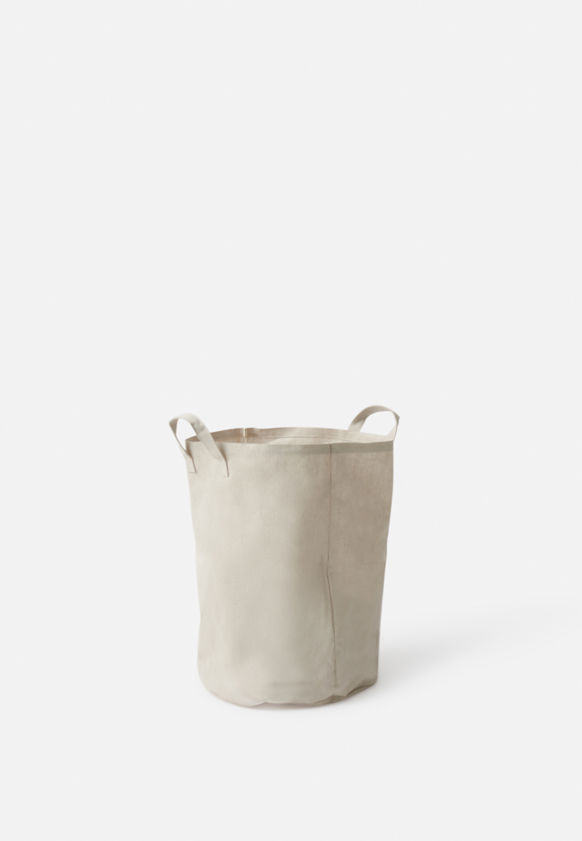Collapsible Canvas Round Storage Bag