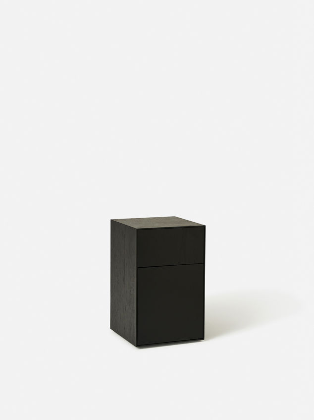 Plinth Bedside Black