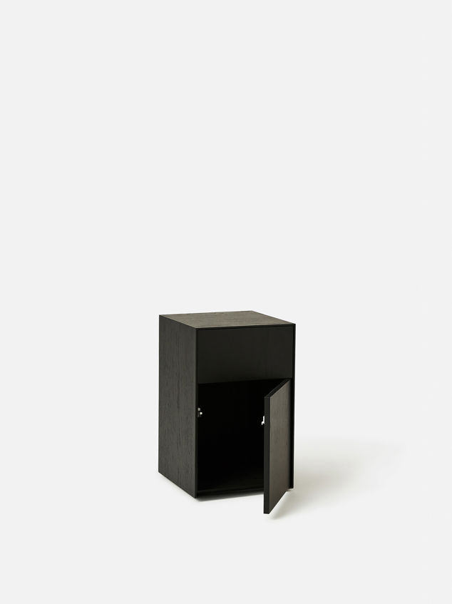 Plinth Bedside Black
