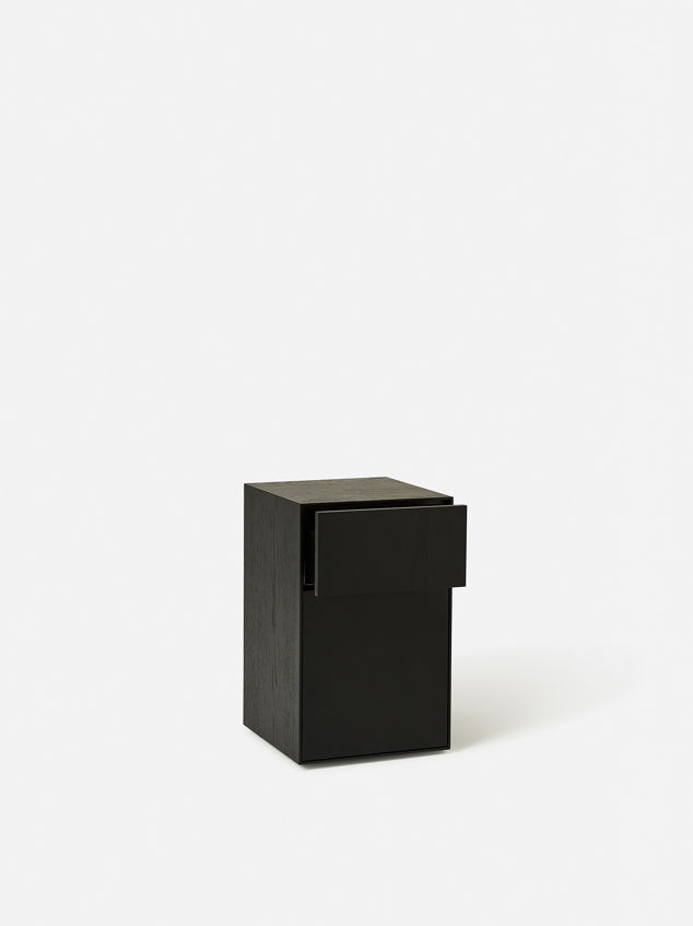 Plinth Bedside Black
