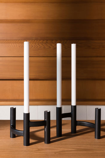 Stelton Ora Three-Branch Candleholder