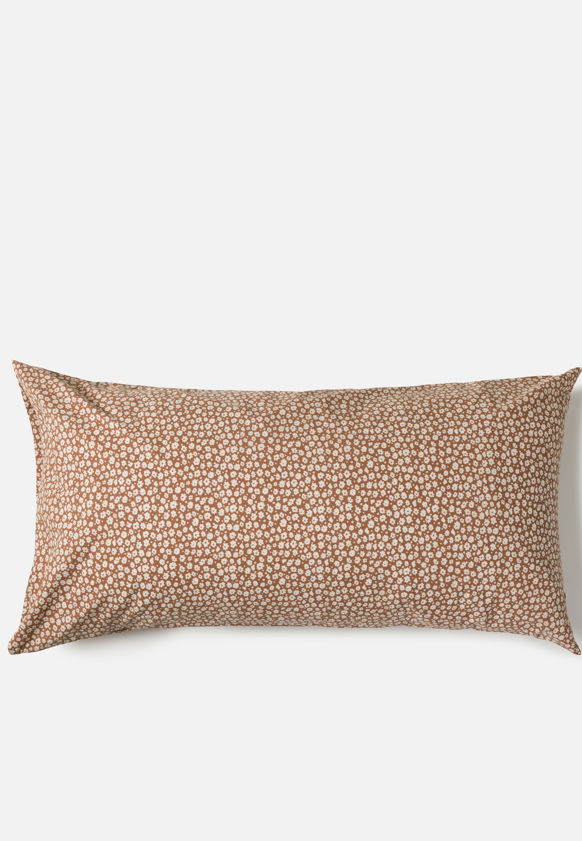 Forget Me Not Organic Cotton Lodge Pillowcase Pair