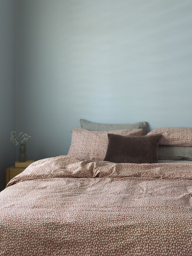 Forget Me Not Organic Cotton Pillowcase Pair