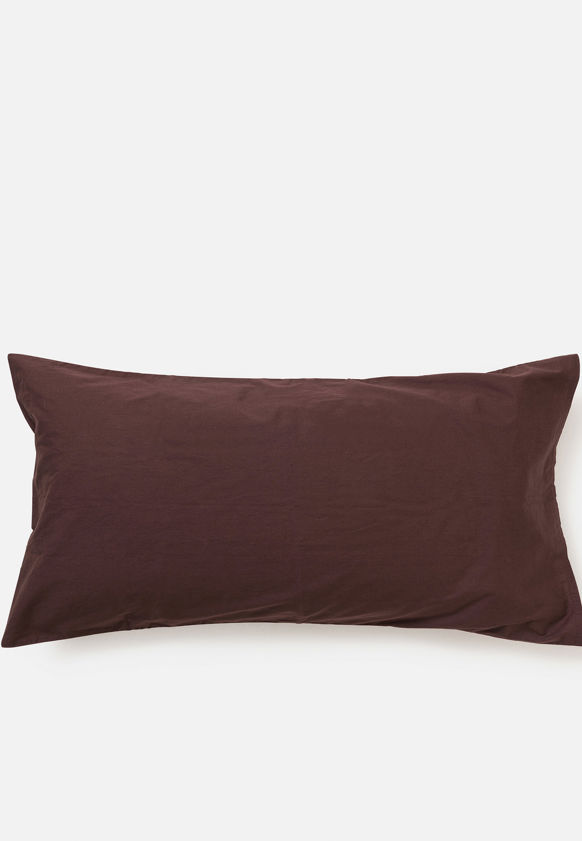 Mulberry Organic Cotton Lodge Pillowcase Pair