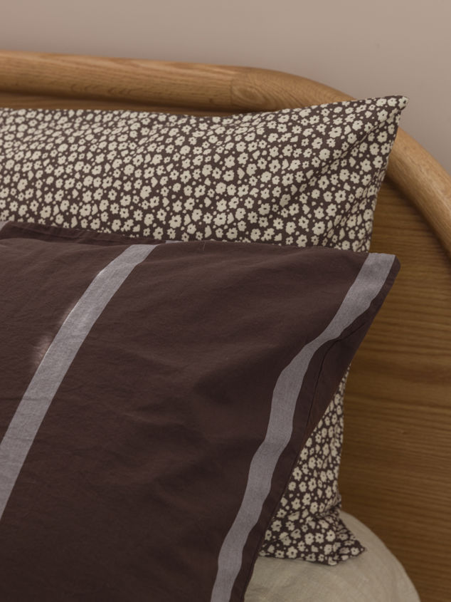 Forget Me Not Organic Cotton Euro Pillowcase
