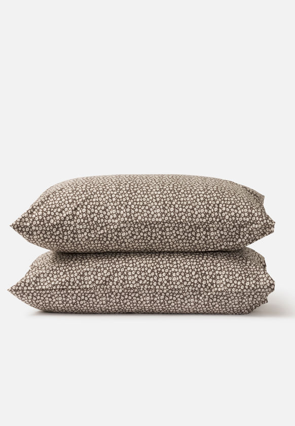 Forget Me Not Organic Cotton Pillowcase Pair