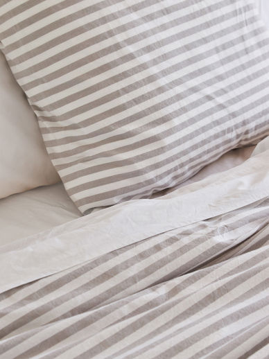 Stripe Organic Cotton Pillowcase PR