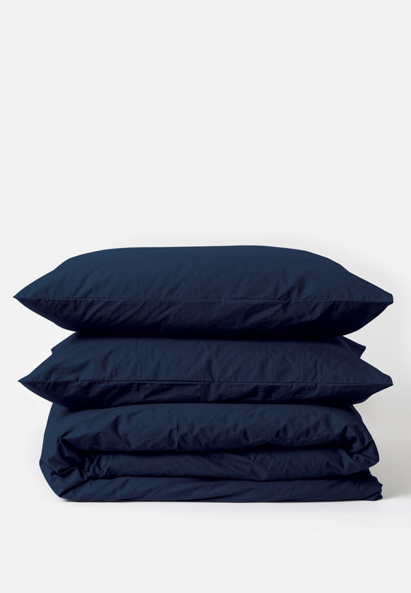 Washed Organic Cotton Duvet Cover