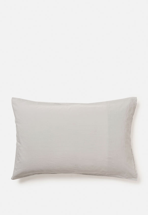 Washed Organic Cotton Pillowcase Pair