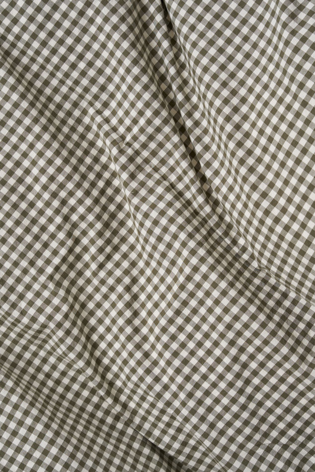 Gingham Organic Cotton Euro Pillowcase