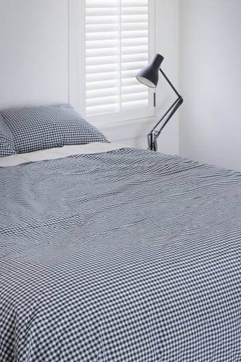 Gingham Organic Cotton Duvet